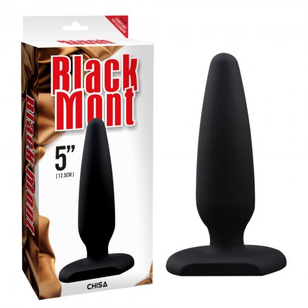 Анальный плаг CHISA Black Mont - XL Silicone Plug