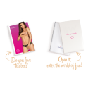Открытые трусики Obsessive Contica S/M