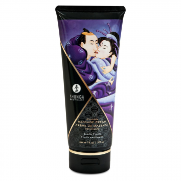 Купить - Їстівний масажний крем Shunga Kissable Massage Cream – Exotic Fruits (200 мл)