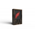Вибратор 2в1 с язычком Zalo - Hero Wine Red, кристалл Swarovski