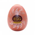 Мастурбатор-яйце Tenga Egg Shiny II, щільний TPE, пробник лубриканту 5 мл