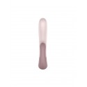 Смарт вибратор кролик с подогревом Satisfyer Heat Wave Mauve с управлением через смартфон, 12 режимов, 20 см