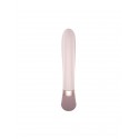 Смарт вибратор кролик с подогревом Satisfyer Heat Wave Mauve с управлением через смартфон, 12 режимов, 20 см