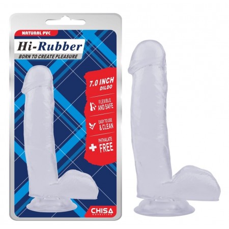 Фаллоимитатор CHISA 7.0 Inch Dildo - Clear