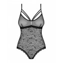 Кружевное боди с доступом 818-TED-1 teddy M/L, черное