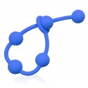 Анальные бусы Silicone Anal Beads Blue