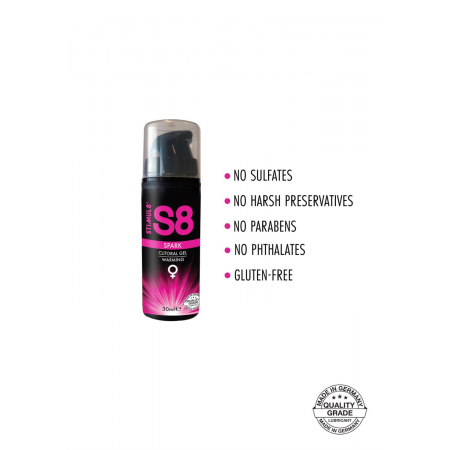 Возбуждающий клиторальный гель Stimul8 Warming Clitoral Gel, 30 мл