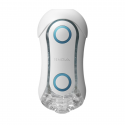 Мастурбатор Tenga Flip Orb — Blue Rush, з можливістю зміни тиску та стимулювальними кульками всереди