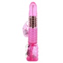 Вибратор с стимулятором клитора и функцией ротации BAILE - DELUXE DREAM LOVER