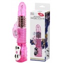 Вибратор с стимулятором клитора и функцией ротации BAILE - DELUXE DREAM LOVER