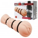 Мастурбатор-вагина Crazy Bull - Pocket Pussy 3D Vagina