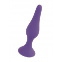 Анальный плаг Silicone Plug Purple - Large,