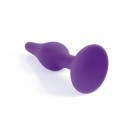 Анальный плаг Silicone Plug Purple - Large,