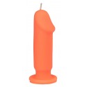 Свеча LOVE FLAME - Dildo S Orange Fluor