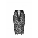Юбка Noir Handmade F302 Ambivalence lace up midi skirt - M