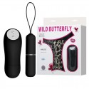 Вибростимулятор клитора с пультом д/у и стрингами Wild Butterfly