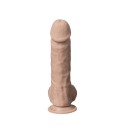 Фалоімітатор SilexD Tomas Real Skin Flesh (9in MODEL 1), суперсофт-силікон+Silexpan, діаметр 4,9 см