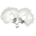 Наручники металлические Adrien Lastic Handcuffs White