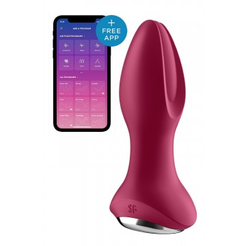 Купить - Анальна смарт вібропробка із перлинним масажем Satisfyer Rotator Plug 2+ Violet