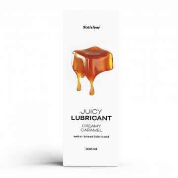 Купить - Лубрикант на водной основе Satisfyer Juicy Lubricant Creamy Caramel water based 300 мл