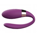 Вібромасажер для пар з пультом дистанційного керування - Boss Series V-Vibe Purple USB 7 Function