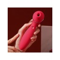 Вакуумный вибратор KisToy Polly Plus Red