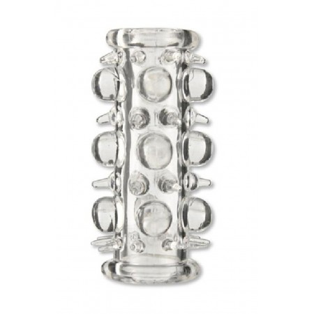 Насадка стимулирующая BOSS Stretchy Sleeve Clear