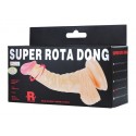 Реалістичний вібратор на присоску BAILE - SUPER ROTA DONG