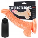 Реалістичний вібратор на присоску BAILE - SUPER ROTA DONG