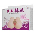 Мастурбатор вагина и анус с вибрацией Soft and smooth pussy and ass hole