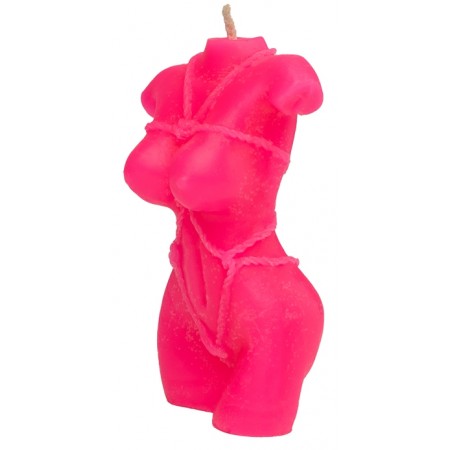 Свічка LOVE FLAME - Shibari II Pink Fluor