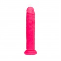 Свічка LOVE FLAME - Dildo Roma Pink Fluor