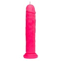 Свічка LOVE FLAME - Dildo Roma Pink Fluor