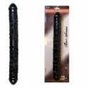 Подвійний фалоімітатор Boss Series: Flexible Double Dong Black