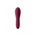Вакуумний стимулятор із вібрацією Satisfyer Dual Crush Wine Red