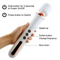 Вібромасажер Boss Series - Massager Super Powerful USB White 10 Function
