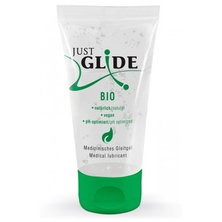 Веганский органический гель-лубрикант - Just Glide Bio, 50 мл