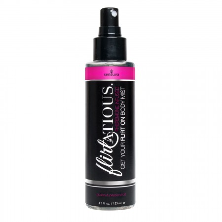 Спрей-мист для тела с феромонами Sensuva Flirtatious PassionFruit & Guava Body Mist, 125 мл