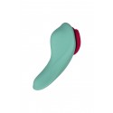Вибратор в трусики FairyGasm HeartGem green, на магните, пульт ДУ