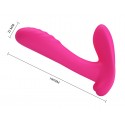 Вибробабочка с стимулятором клитора PRETTY LOVE - Remote Control Massager