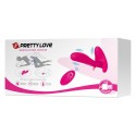 Вибробабочка с стимулятором клитора PRETTY LOVE - Remote Control Massager