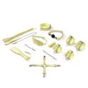 БДСМ-набір для початківців Liebe Seele Macaron 9шт Bondage Kit-Melon, 9 предметів, мініванд