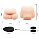 Мега мастурбатор с двойной вибрацией Crazy Bull - Dual Vagina And Ass Vibrating