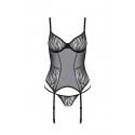 Корсет Passion LEAFA CORSET black S/M - ECO Passion