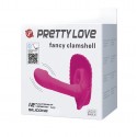 Стимулятор клитора PRETTY LOVE - FANCY CLAMSHELL APP