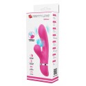 Вибратор с вакуумной стимуляцией клитора Pretty Love - Willow, 24 см