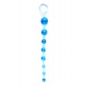 Анальные бусы Jelly Anal Beads BLUE,