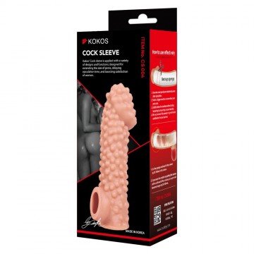 Купить - Насадка на член Kokos Cock Sleeve CS 004 M