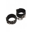 Оковы Leather Dominant Leg Cuffs, black