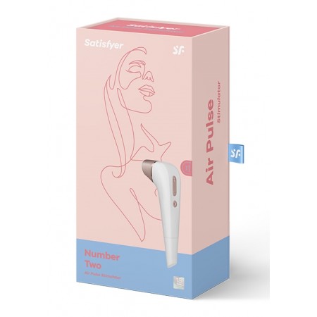 Вакуумний стимулятор клітора Satisfyer Number Two Air Pulse Stimulatore
